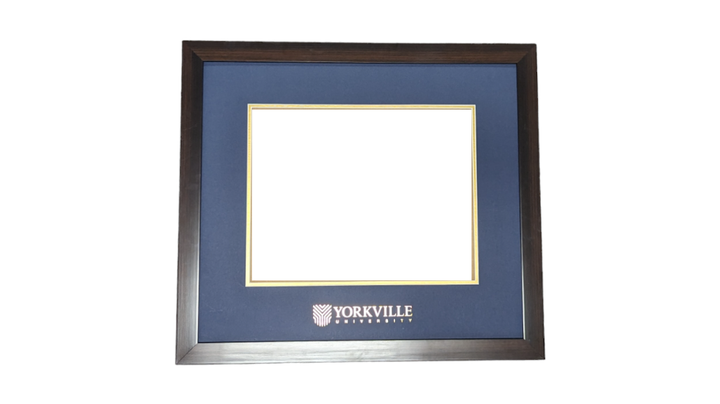 YU Modern Simple Diploma Frame -LANDSCAPE, 2025 and After Graduates