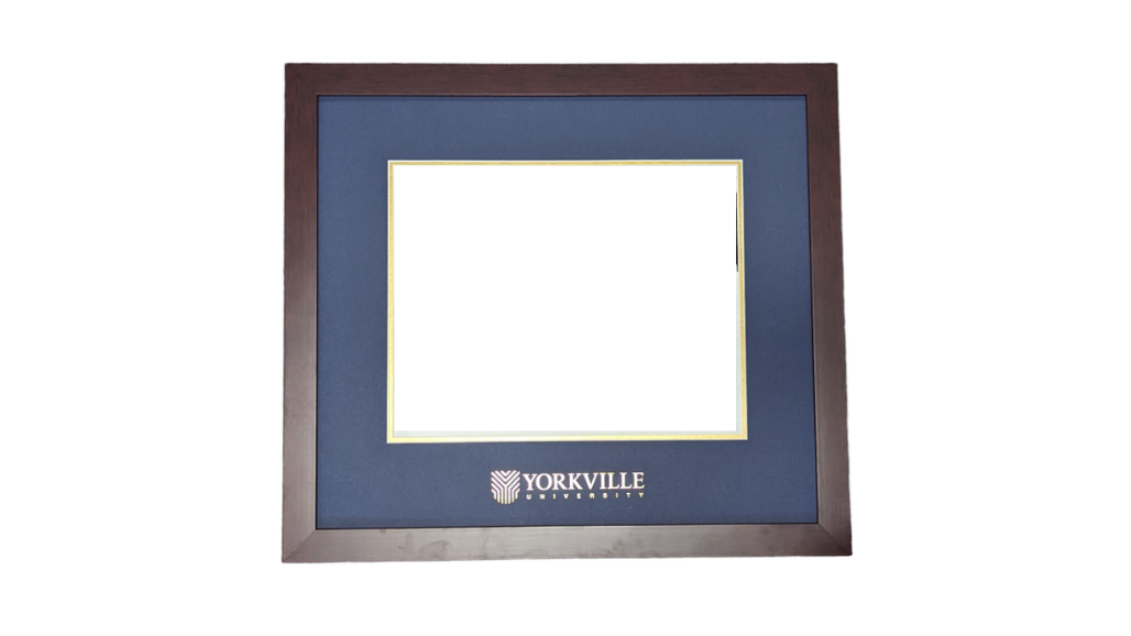 YU Modern Simple Diploma Frame -LANDSCAPE, 2025 and After Graduates