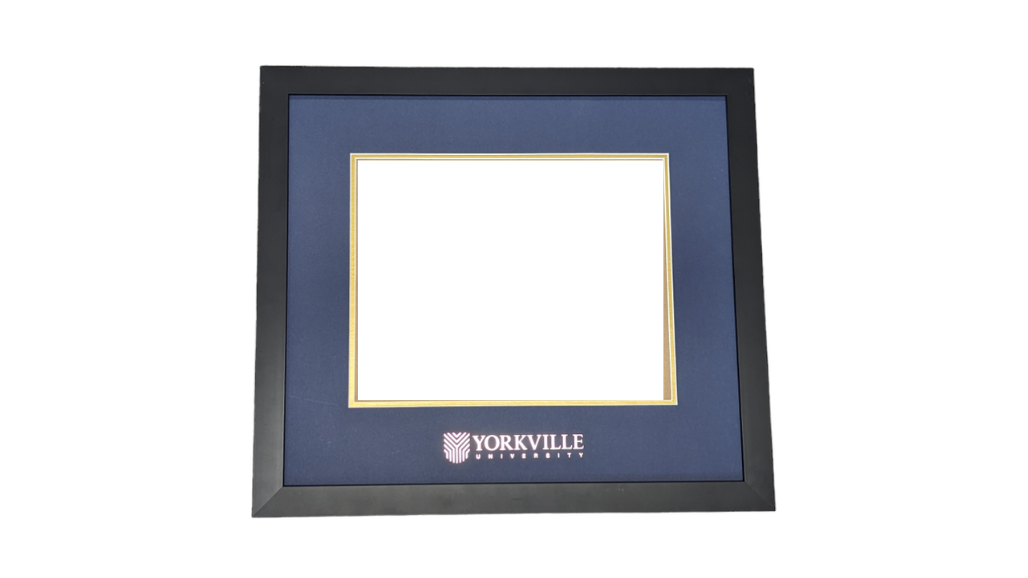 YU Modern Simple Diploma Frame -LANDSCAPE, 2025 and After Graduates