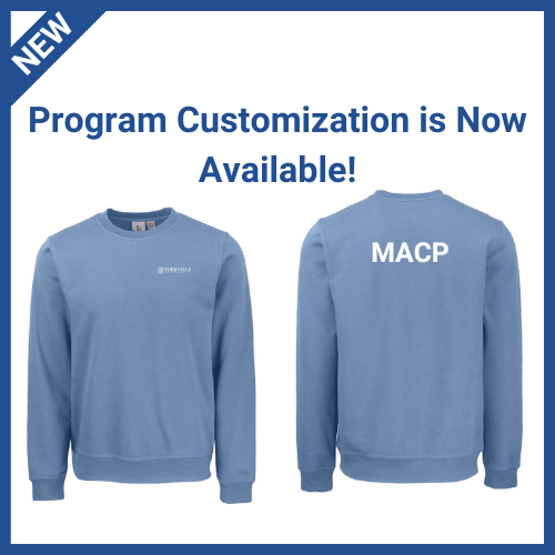 YU Everyday Light Blue Fleece Crewneck