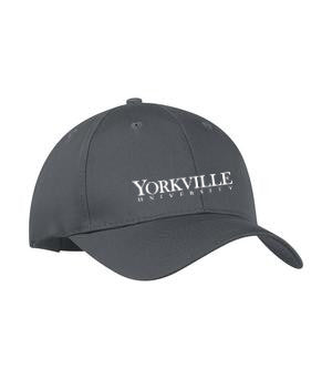 YU GREY -COTTON TWILL CAP *CLOSEOUT*